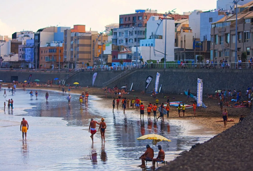 surfers en las palmas