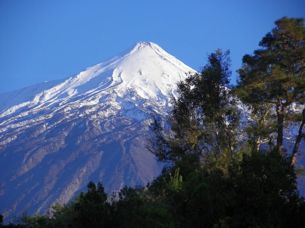 Tenerife digital nomad destination La Orotava with Mount Teide volcano view for remote workers